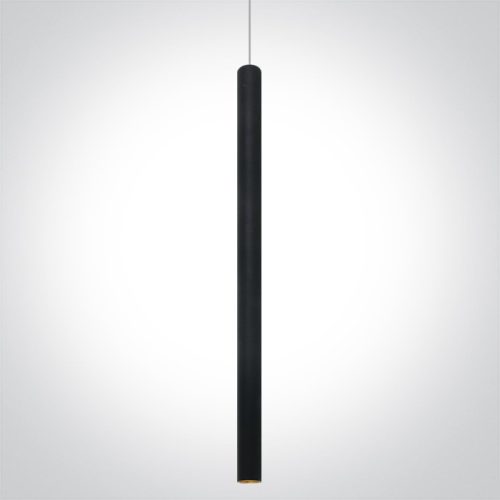 63108A / B / W Fekete medál LED 6W WW 30DEG IP20 230V