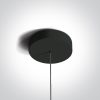 63108A / B / W Fekete medál LED 6W WW 30DEG IP20 230V