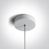 63108A / W / W fehér medál LED 6W WW 30DEG IP20 230V