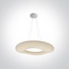 63110C / W Fehér medál LED 80W WW IP20 230V