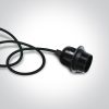 63126 / B Black Pendant 20w E27