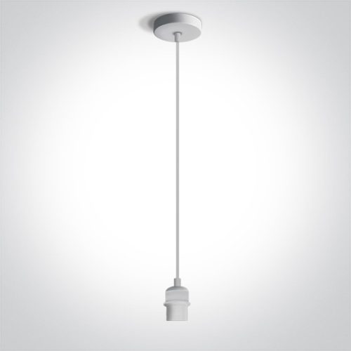 63126 / W White Pendant 20w E27