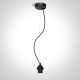 63126A / B Black Pendant 20w E27