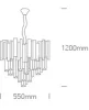 63132p Pendant Light 8x8w E14 100-240V