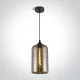 63138 / A Amber Pendant 12W E27
