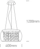 63166p Pendant Light 5x9W G9 100-240V