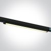 65018T / B / W Fekete LED 16W WW Lineáris Track Light 100-240V