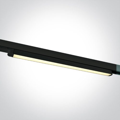 65018T / B / W Fekete LED 16W WW Lineáris Track Light 100-240V