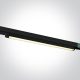 65018T / B / W Fekete LED 16W WW Lineáris Track Light 100-240V