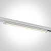 65018t / w / c fehér LED 16W CW Lineáris Track Light 100-240V