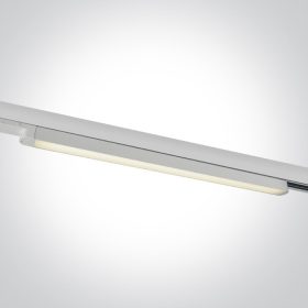   65018t / w / c fehér LED 16W CW Lineáris Track Light 100-240V