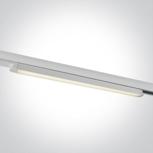 65018t / w / c fehér LED 16W CW Lineáris Track Light 100-240V