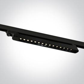   65024TH / B / W Fekete SMD LED 15x1W WW 30deg lineáris pálya fény állítható 230V
