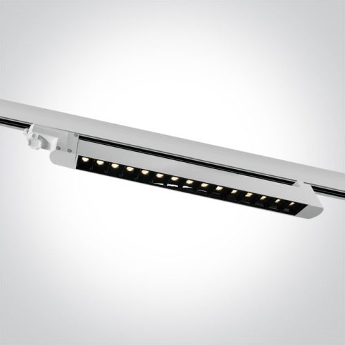 65024TH / W / W fehér SMD LED 15x1W WW 30deg lineáris sáv fény állítható 230V
