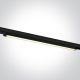 65025T / B / W Fekete LED 25W WW Lineáris Track Light 100-240V