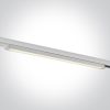65025T / W / C fehér LED 25W CW Lineáris Track Light 100-240V