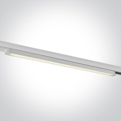 65025T / W / C fehér LED 25W CW Lineáris Track Light 100-240V