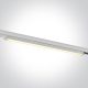 65025T / W / W fehér LED 25W WW Lineáris Track Light Light 100-240V