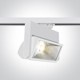 65040T / W / C White LED 40W CW pálya SPOT 60DEG IP20 230V