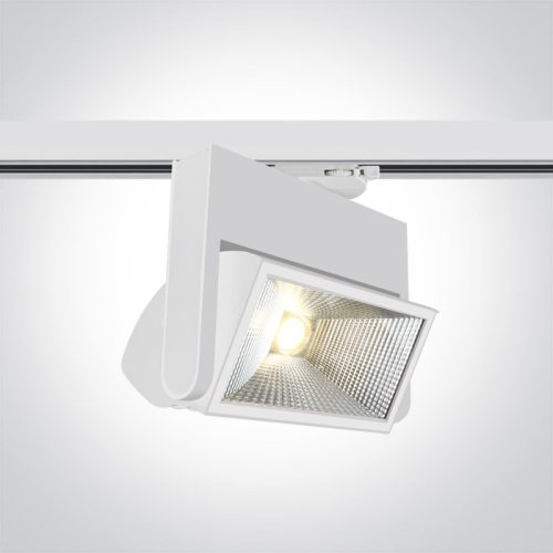 65040T / W / C White LED 40W CW pálya SPOT 60DEG IP20 230V
