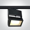 65042t / b / w Fekete LED 42W WW pálya 80DEG 230V