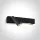 65146 / B / W Fekete LED 3W + 6W WW Wall Lamp IP20 230V