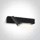 65146 / B / W Fekete LED 3W + 6W WW Wall Lamp IP20 230V