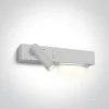 65146 / W / W fehér LED 3W + LED 6W WW Wall Lamp IP20 230V