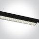 65170at / b / c fekete LED 30W CW Lineáris Track Light IP20 230V