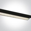 65170at / b / w Fekete LED 30W WW Lineáris Track Light IP20 230V
