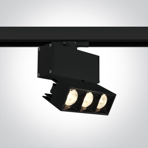 65306BT / B / W Fekete pálya Light Állítható 12W WW 38DEG IP20 230V