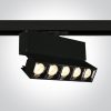 65506BT / B / W Fekete Track Light Állítható 20W WW 38DEG IP20 230V