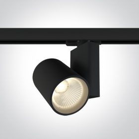 65612NT / B / W Fekete COB LED 30W WW Track Spot 230V