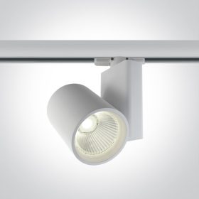 65612NT / W / C WHITE COB LED 30W CW Track Spot 230V