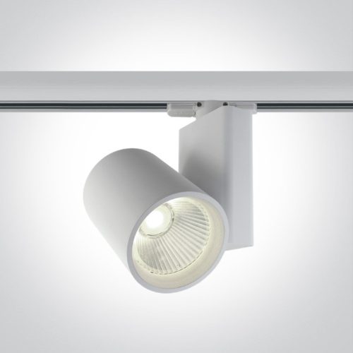 65612NT / W / C WHITE COB LED 30W CW Track Spot 230V