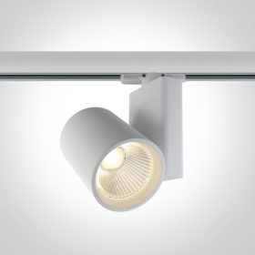 65612NT / W / W WHITE COB LED 30W WW Track Spot 230V