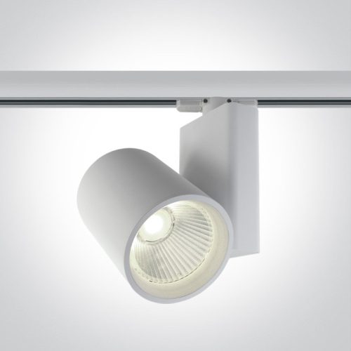 65614nt / w / c fehér COB LED 42W CW pálya Spot 230V