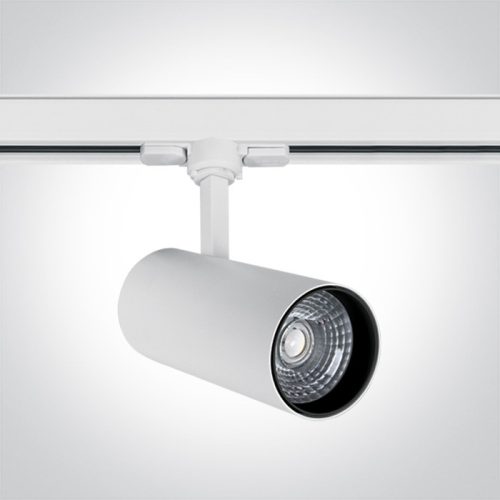 65642BT / W / W WHITE COB LED 20W WW Track Spot 38DEG 230V