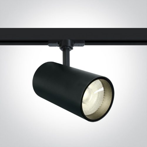 65642CT / B / C BLACK COB LED 30W CW Track Spot 38DEG 230V
