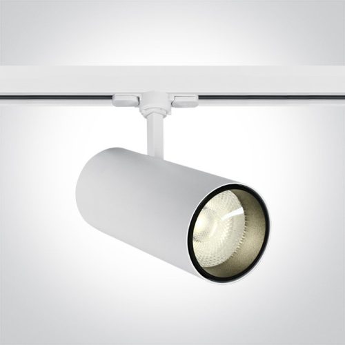 65642CT / W / C fehér COB LED 30W CW Track Spot 38DEG 230V