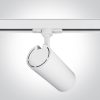 65642CT / W / W WHITE COB LED 30W WW Track Spot 38DEG 230V
