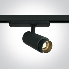   65650at / b / w Fekete COB LED 15W WW Track Spot 20-60DEG állítható gerenda 230V