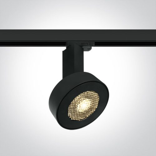65652T / b / c fekete cobla LED 30W CW trackspot méhsejt 24deg 230V