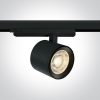 65654at / b / c fekete LED 20W CW pálya folt 230V
