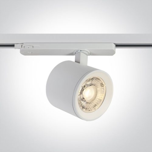 65654at / w / c fehér LED 20W CW pálya folt 230V
