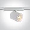 65654BT / W / C White LED 30W CW Track Spot 230V
