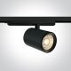 65654ct / b / w Fekete LED 40W WW Track Spot 230V