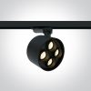65656CT / B / W Fekete LED 24W Track Spot WW IP20 230V sötét fény
