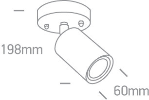 67032 S / Steel304 Spot GU10 35W IP44