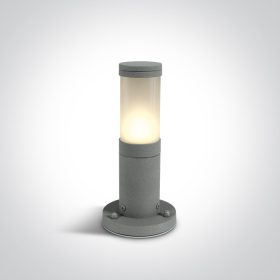 67090 / g szürke pólus 25cm e27 15w